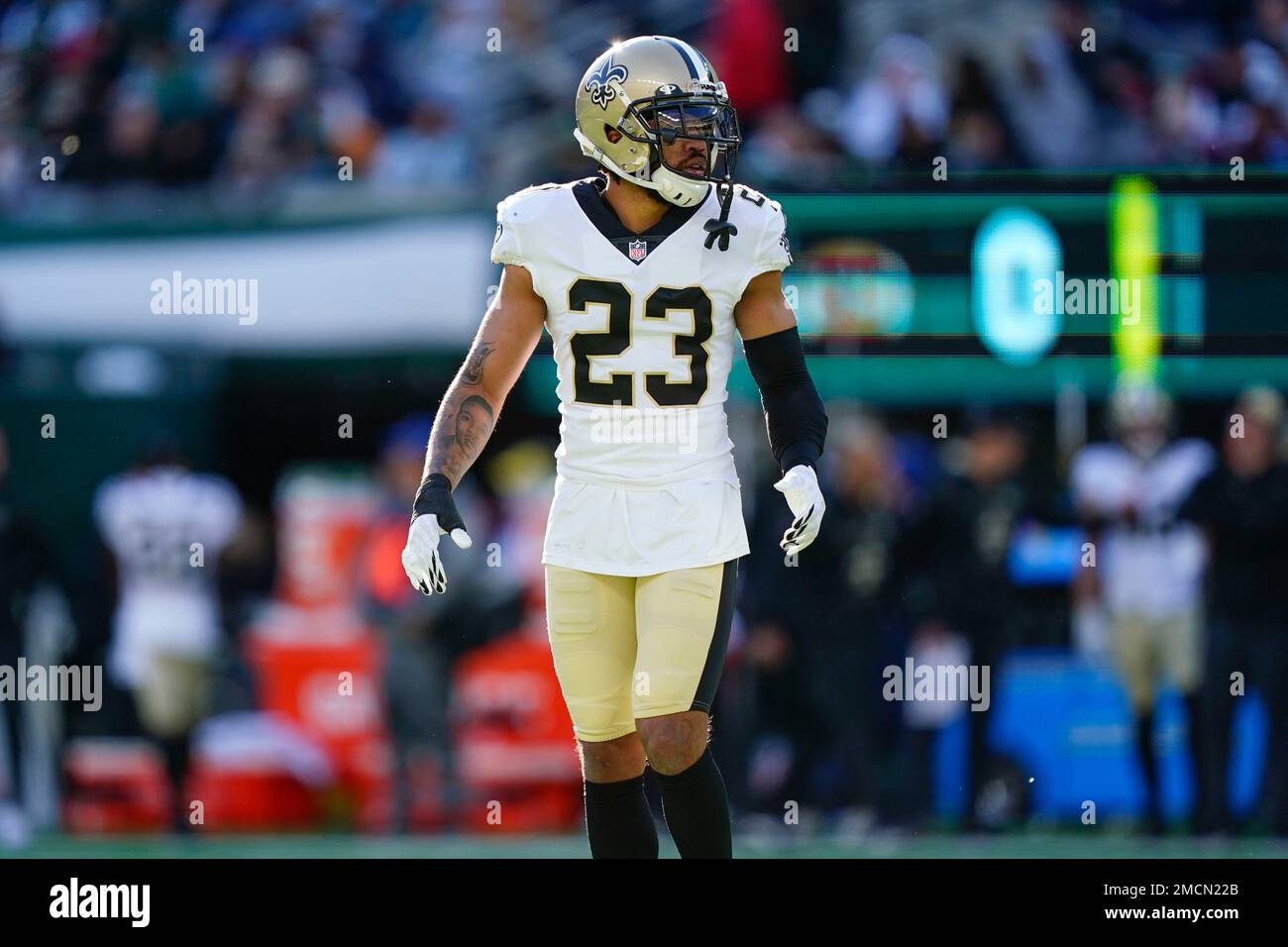 New Orleans Saints' Marshon Lattimore During The First Half Of An NFL ...