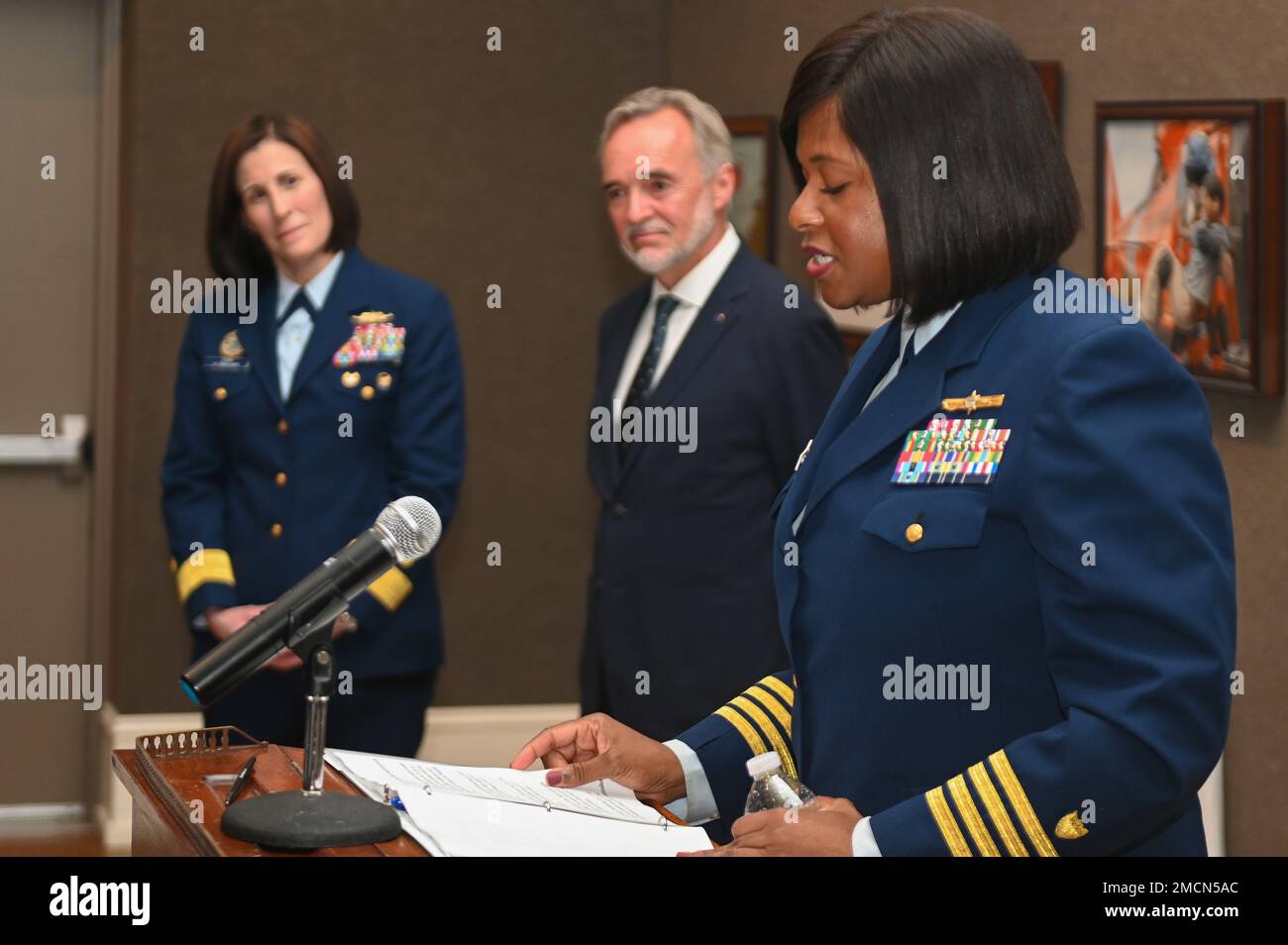 U.S. Coast Guard Sector New York Commander Captain Zeita Merchant