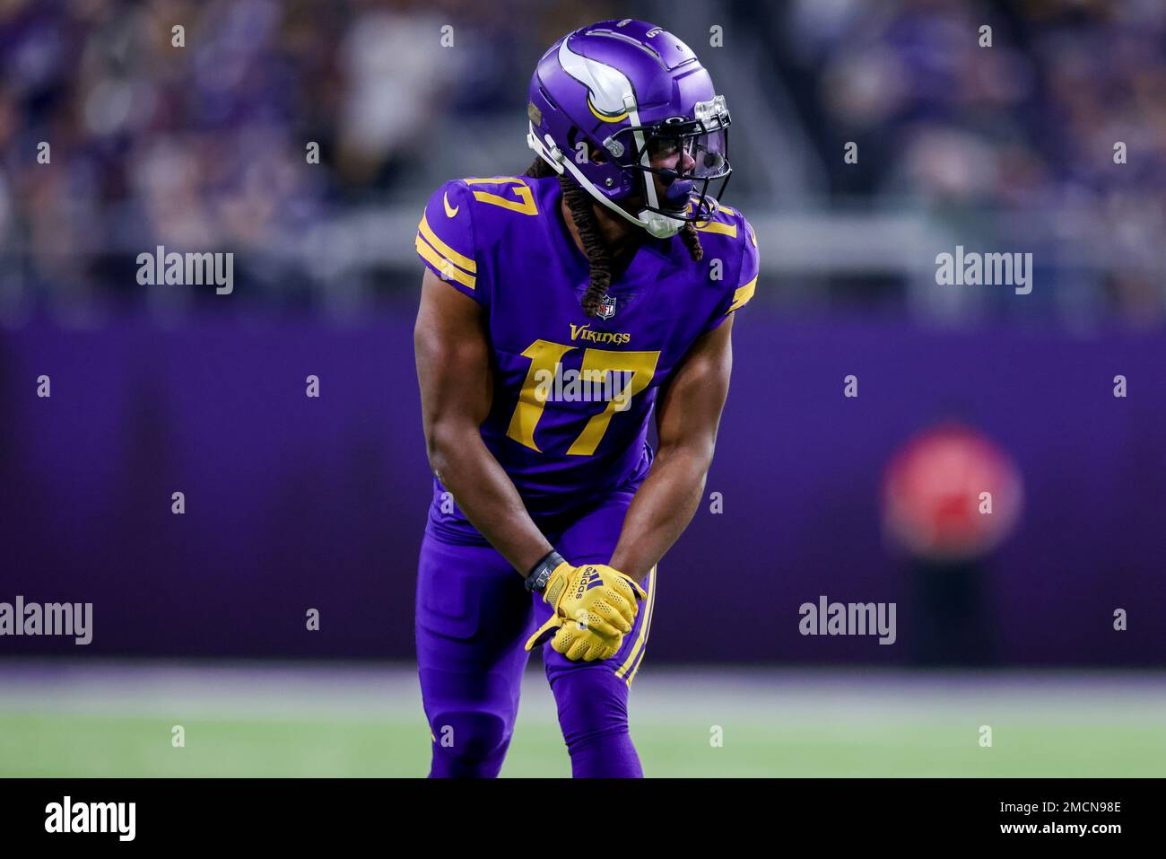 Minnesota Vikings wide receiver K.J. Osborn (17) during the second half