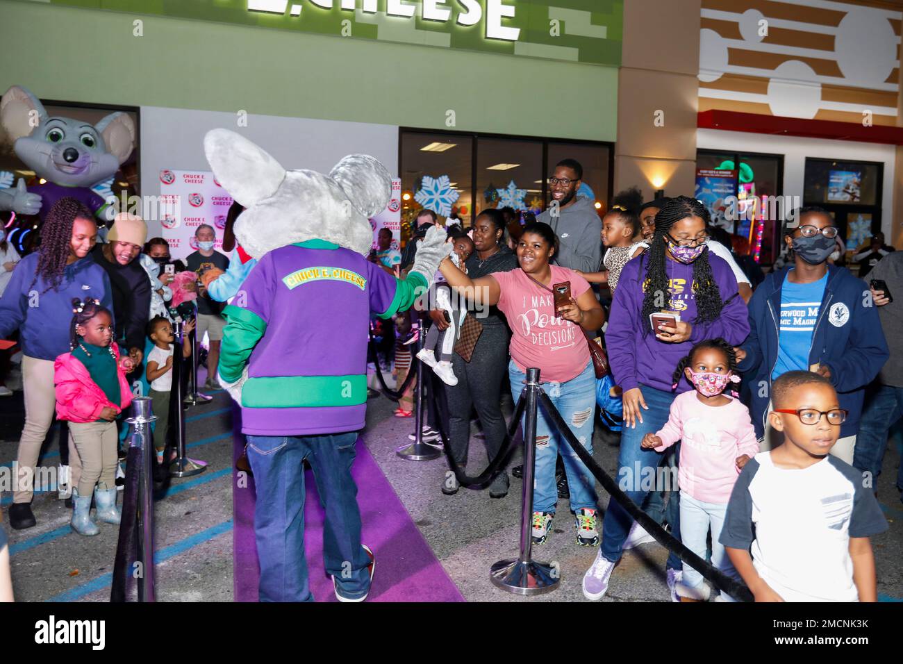 IMAGE DISTRIBUTED FOR CEC ENTERTAINMENT Kids and families attend the