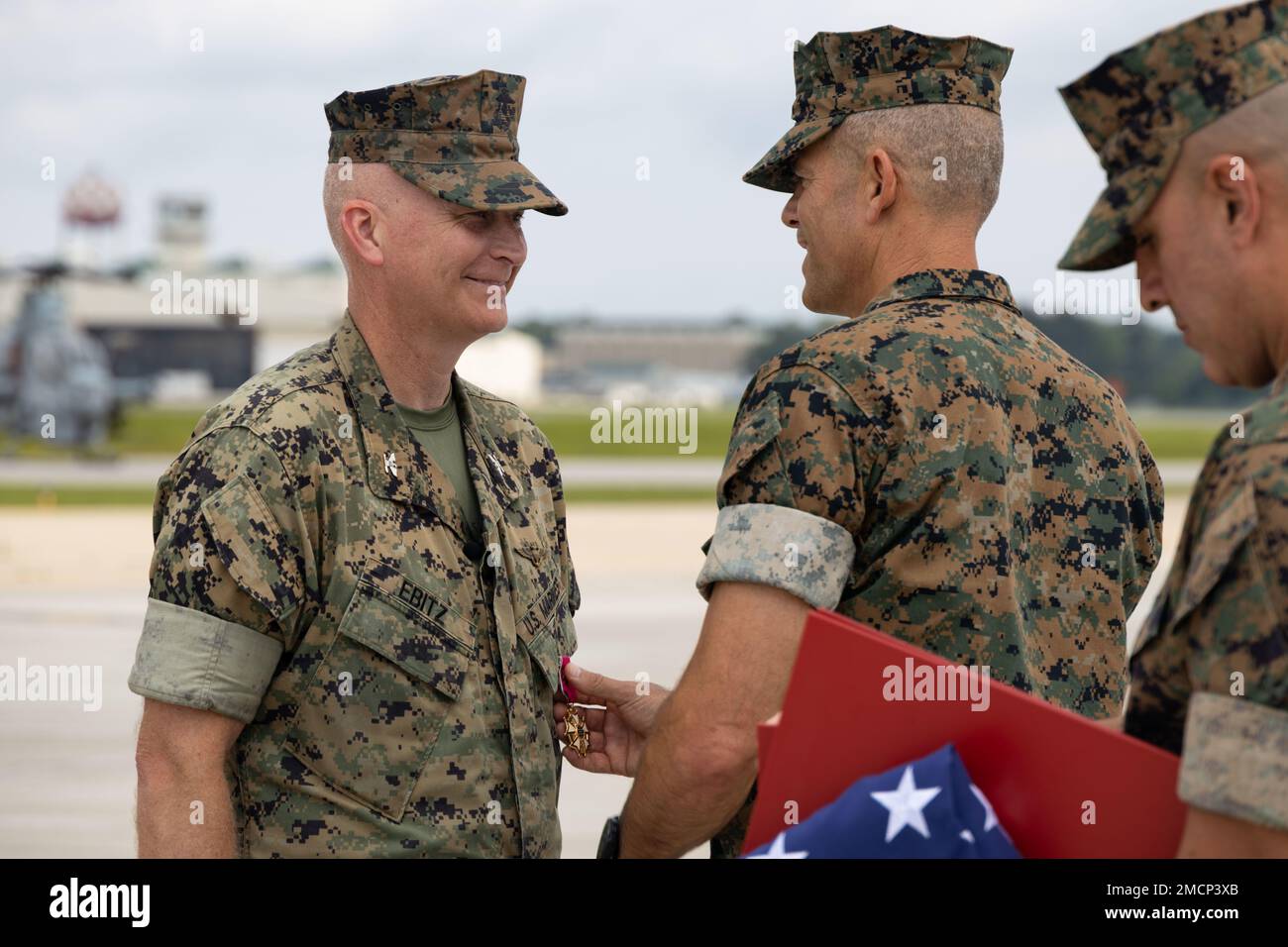 U.S. Marine Corps Brig. Gen. Andrew M. Niebel, commanding general ...