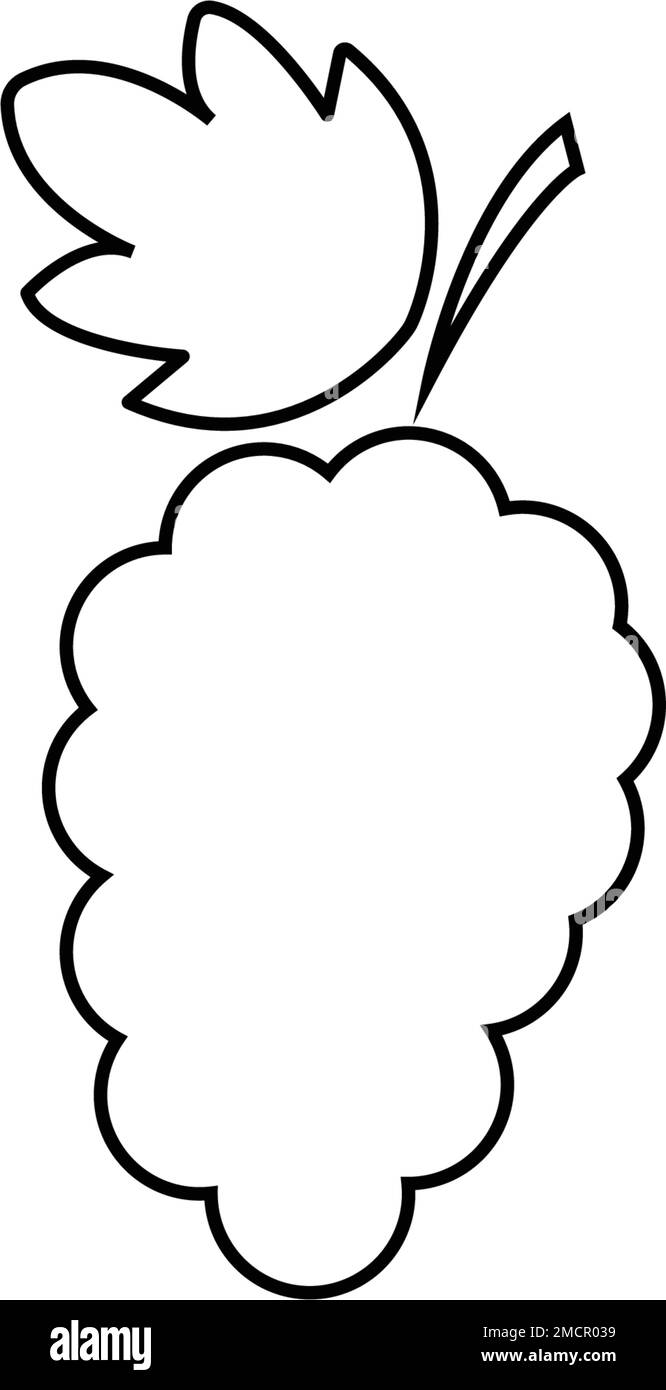 grape icon logo stock illustration design Stock Vector