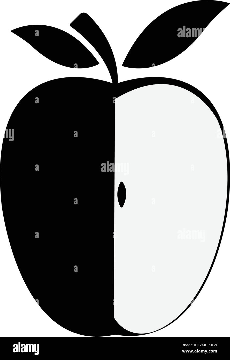 Healthy Apple icon logo vector illustration Stock Vector Image & Art ...