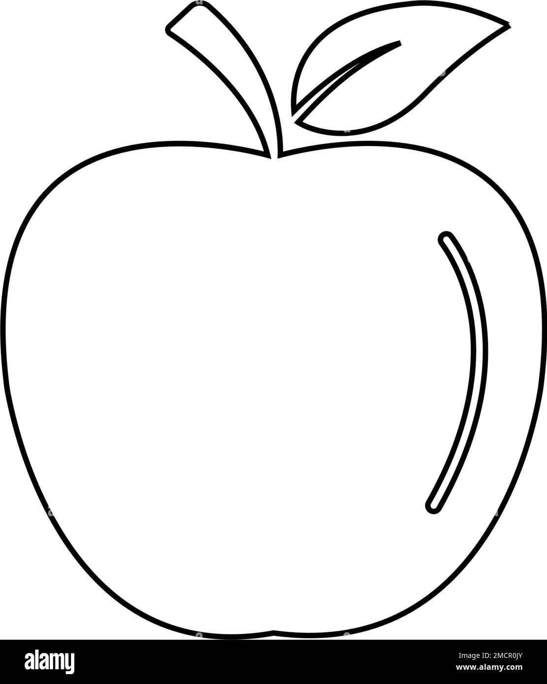 Healthy Apple icon logo vector illustration Stock Vector Image & Art ...