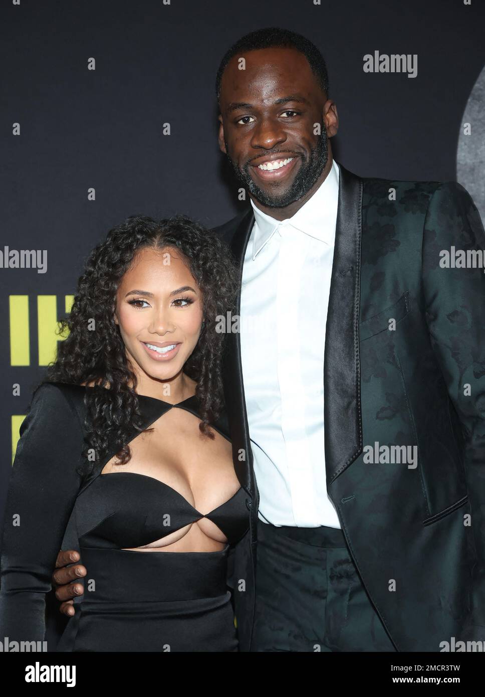 Hazel Renee and Draymond Green, at "Fear" World Premiere at Directors