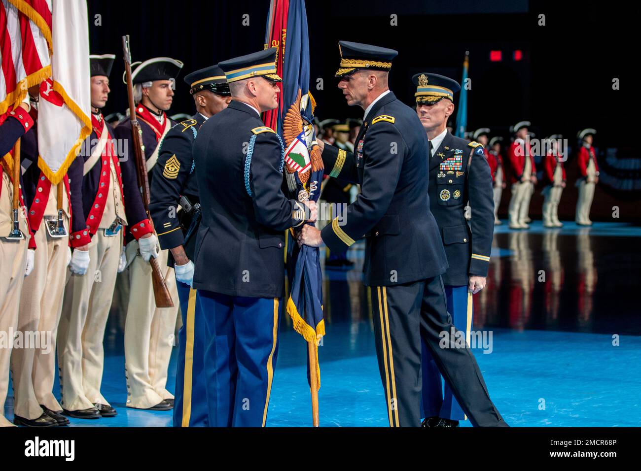 Col. Rowland assumes command of the 3d U.S. Infantry Regiment (The Old
