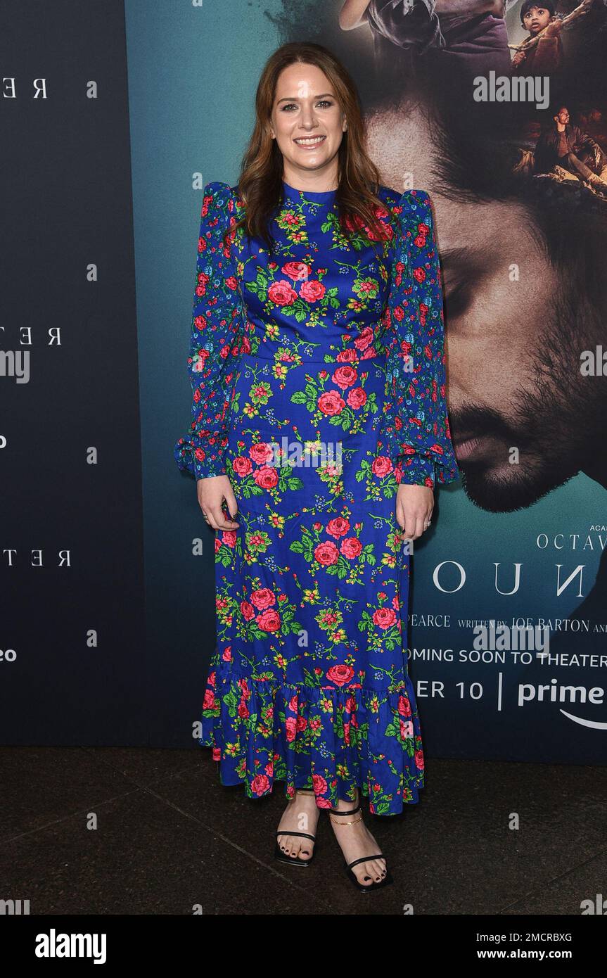 Julie Rapaport arrives at the LA premiere of