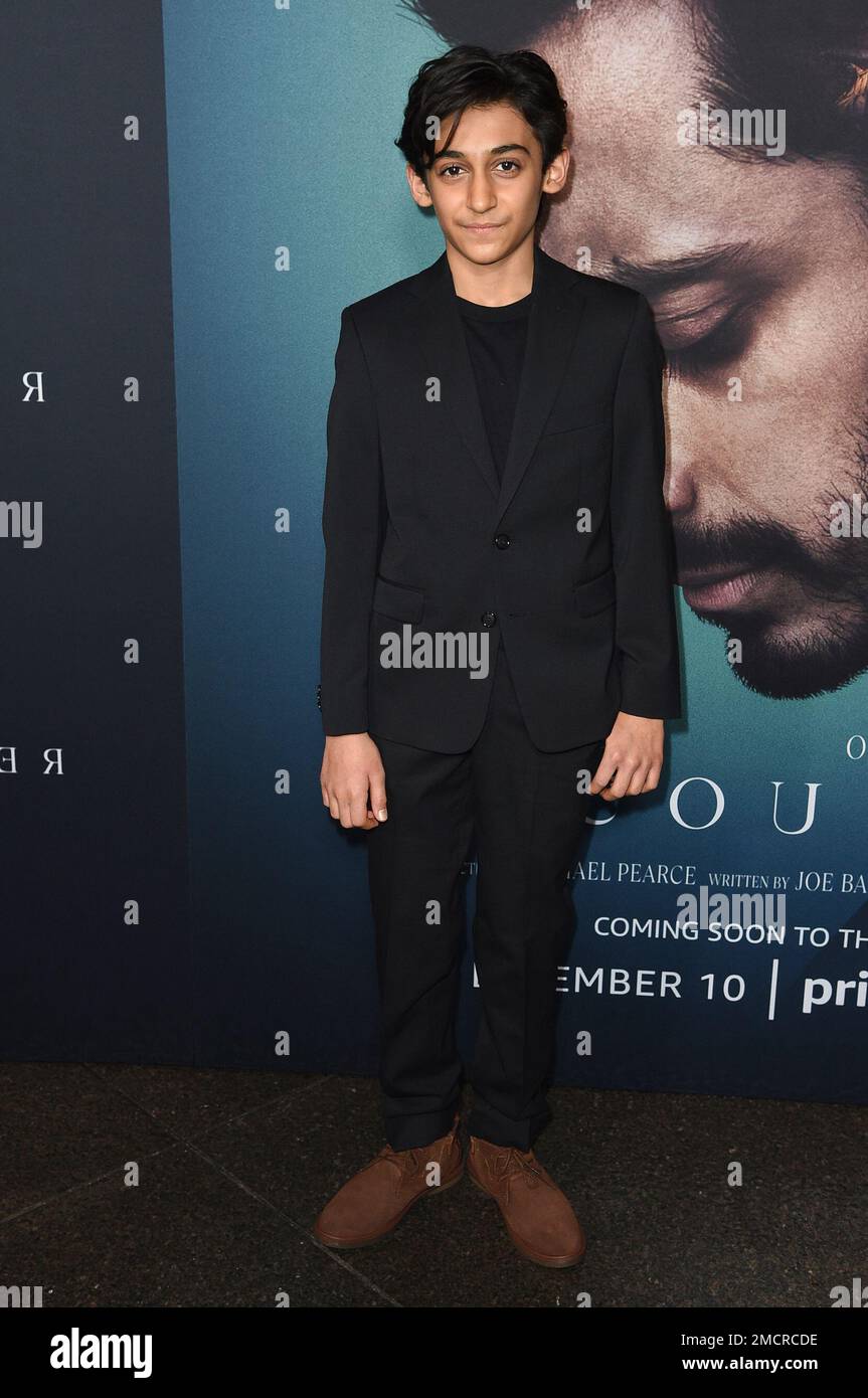 Lucian-River Chauhan arrives at the LA premiere of “Encounter” at the