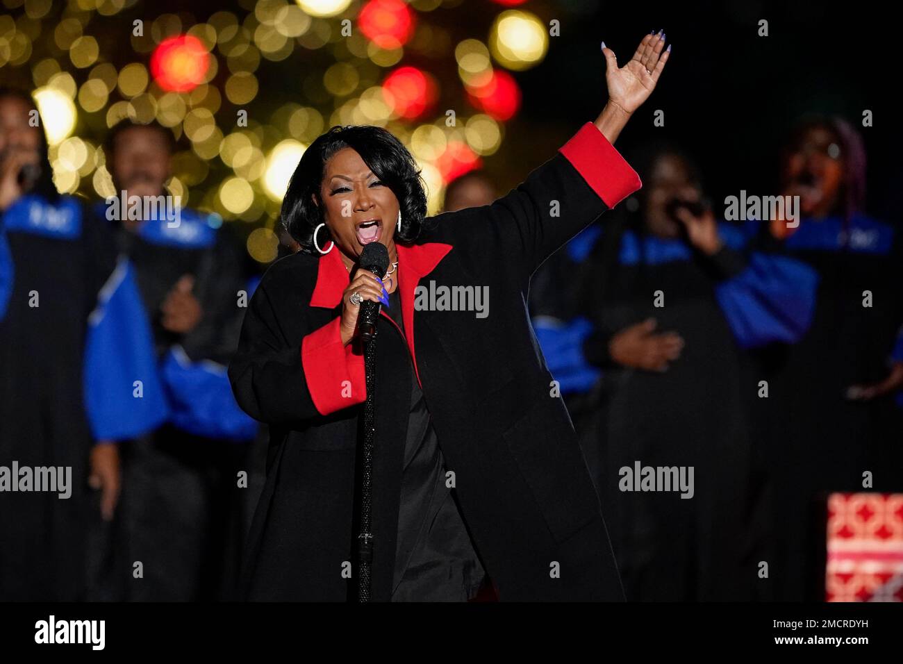 Patti LaBelle performs as President Joe Biden and first lady Jill Biden