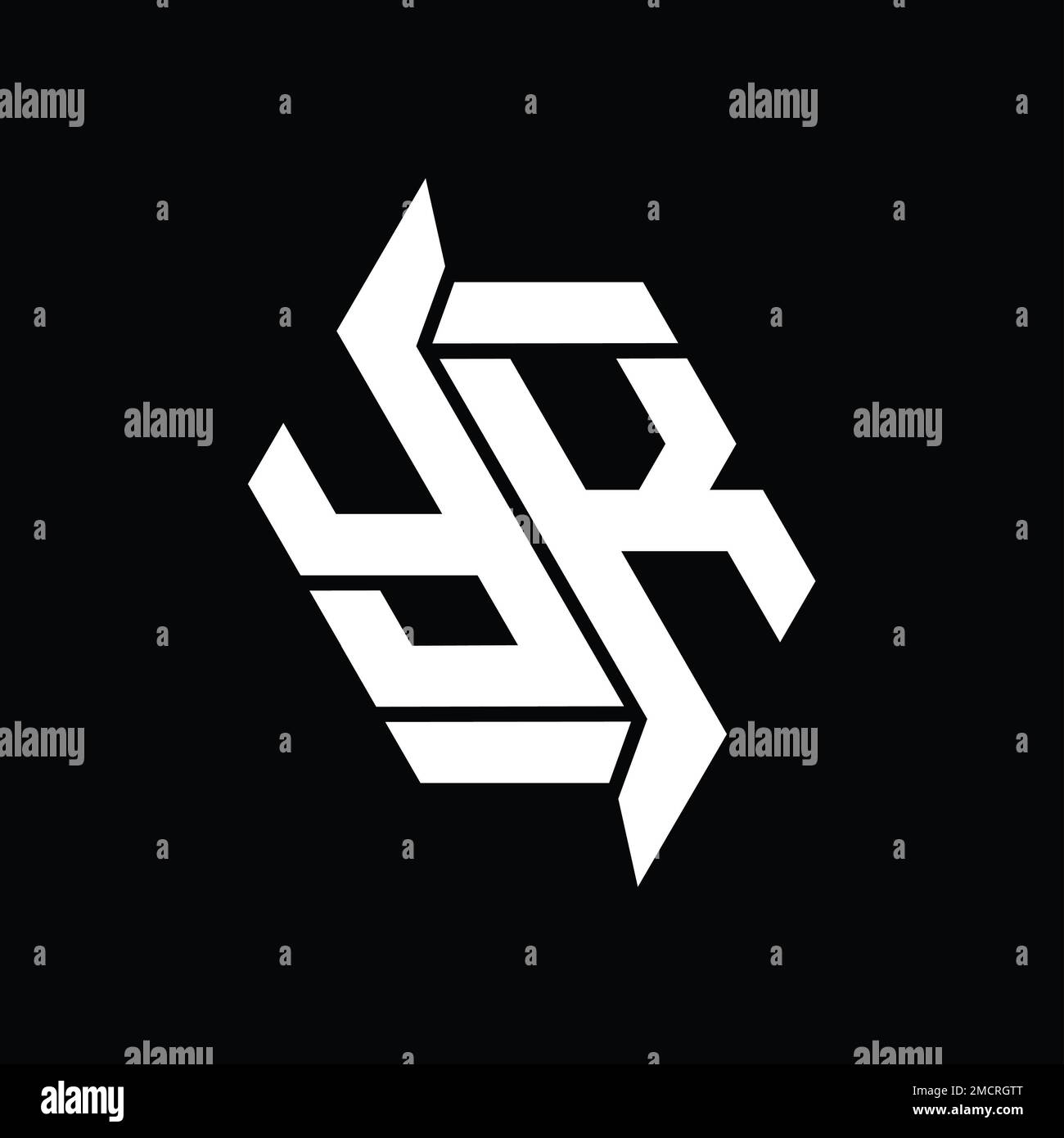 YK Logo monogram hexagon modern abstract shape vector images design ...
