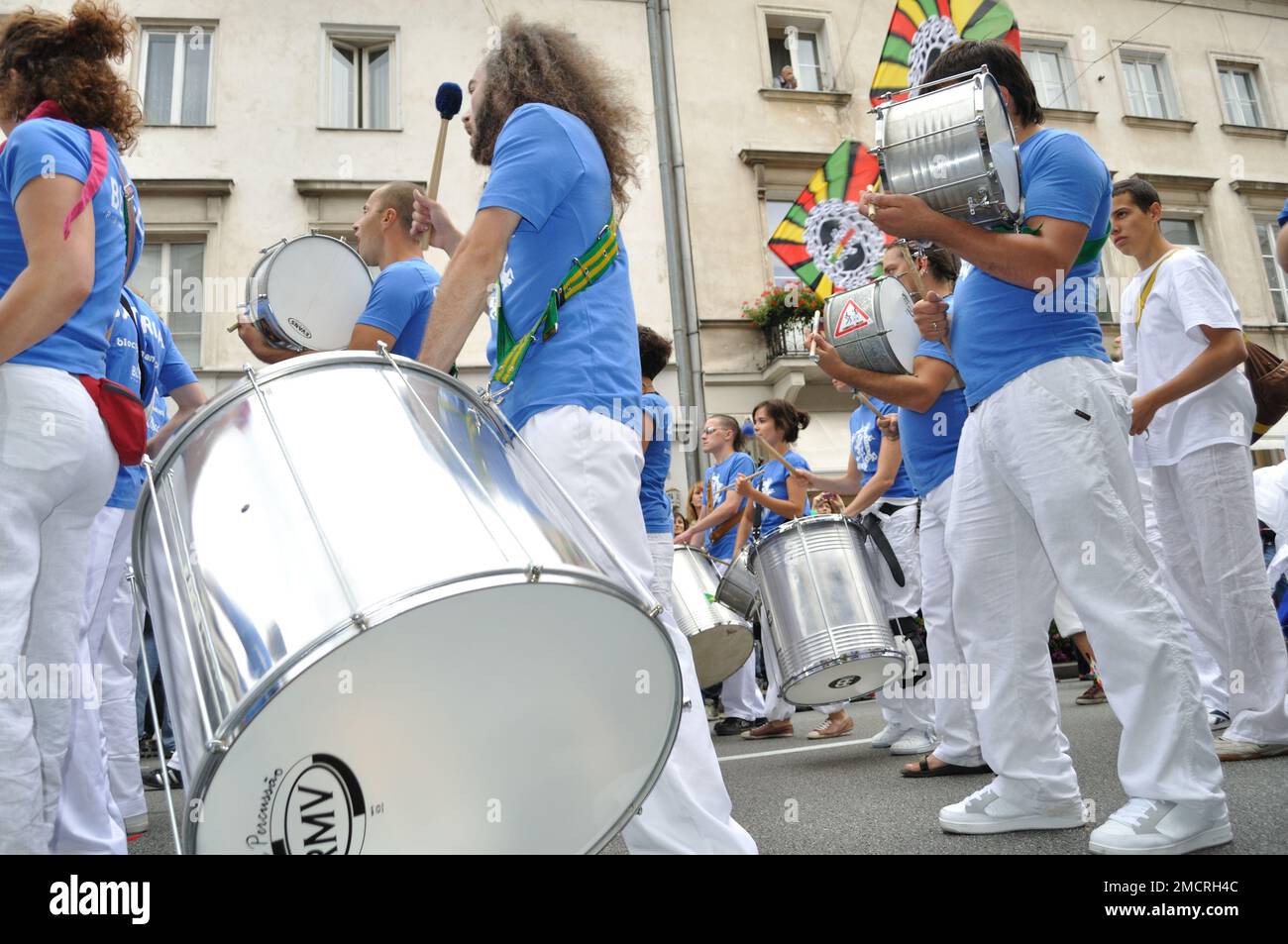 Carnival Parade - Bom Dia Brasil. Stock Photo