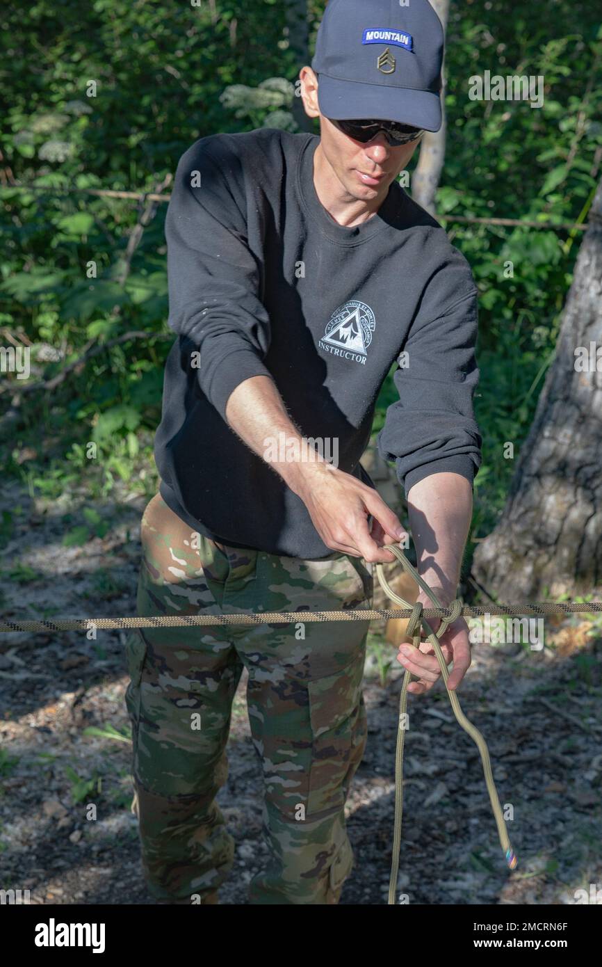 Staff Sgt. James Wileman, an instructor for Northern Warfare Training