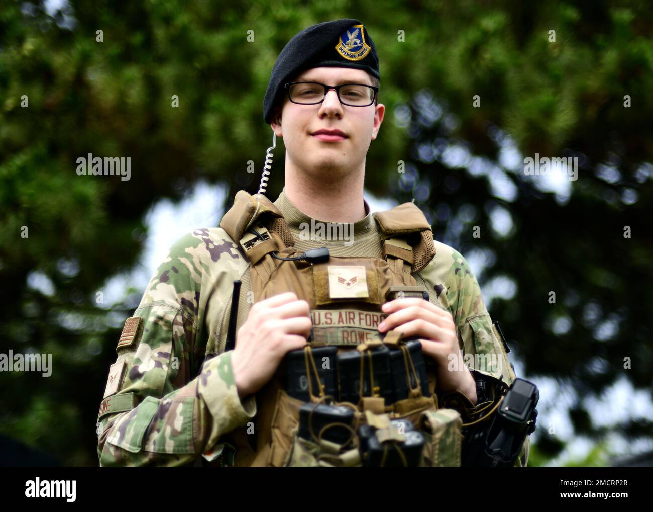 Senior Airman Alexander Rowe, 8th Security Forces Squadron defender ...