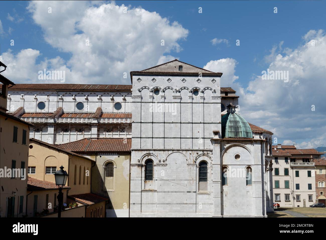 Roman Catholic Cathedral of San Martino . Lucca, Italy Stock Photo