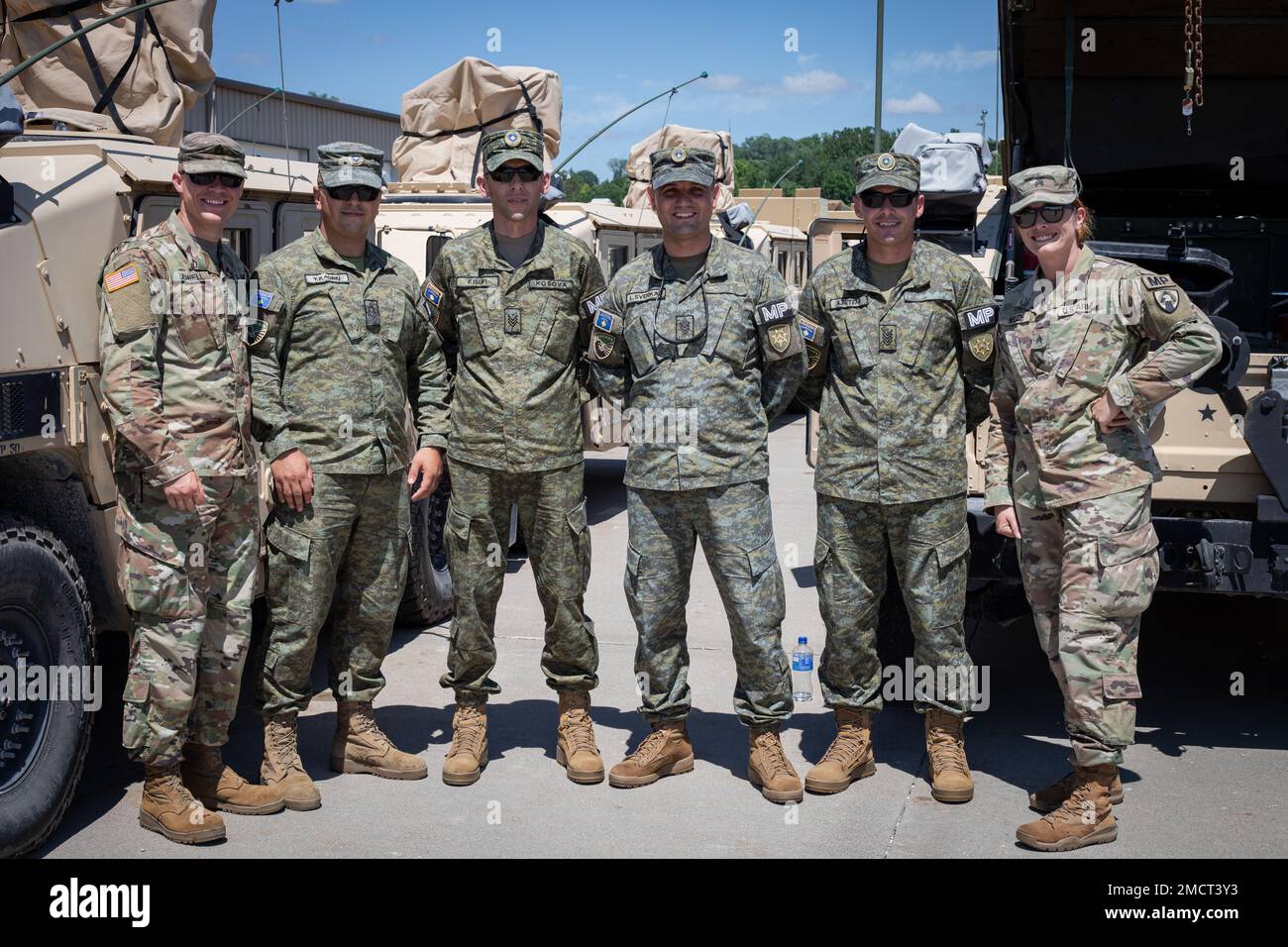 Sgt. Samantha Welch and Staff Sgt. Jordan Dowell, squad leaders with