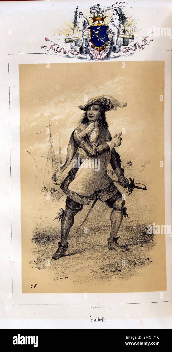 Jean Baptiste de Valbelle (16271681) engraving from 