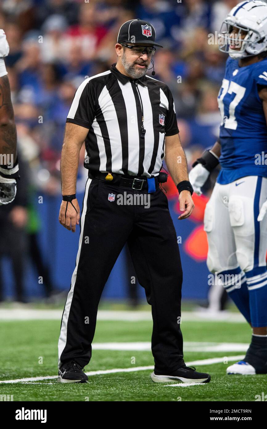 NFL umpire Bryan Neale (92) on the field during an NFL football game