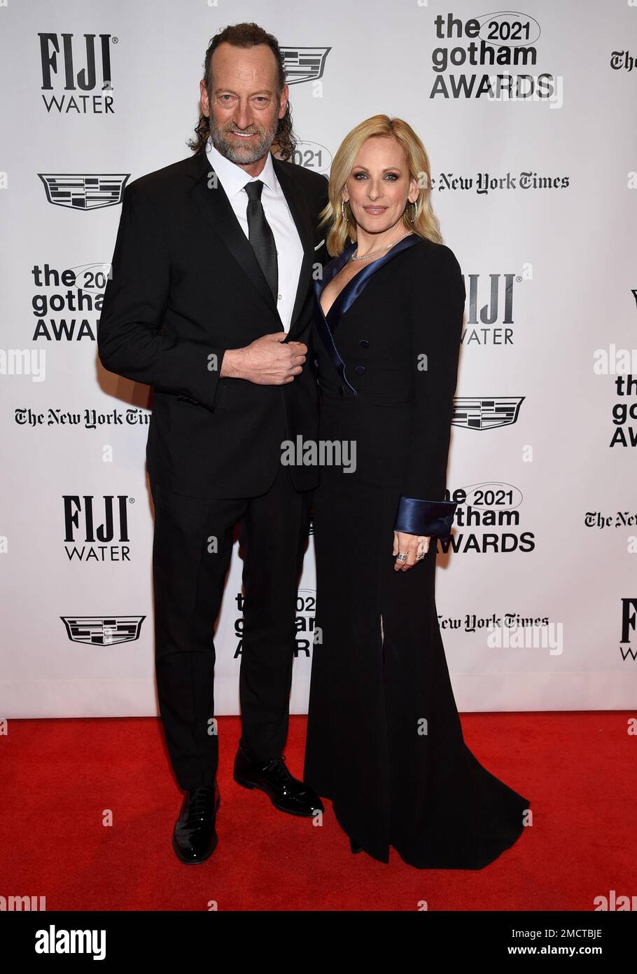 Evan Matlin Troy Kotsur, left, and Marlee Matlin attend the Gotham Awards at ...