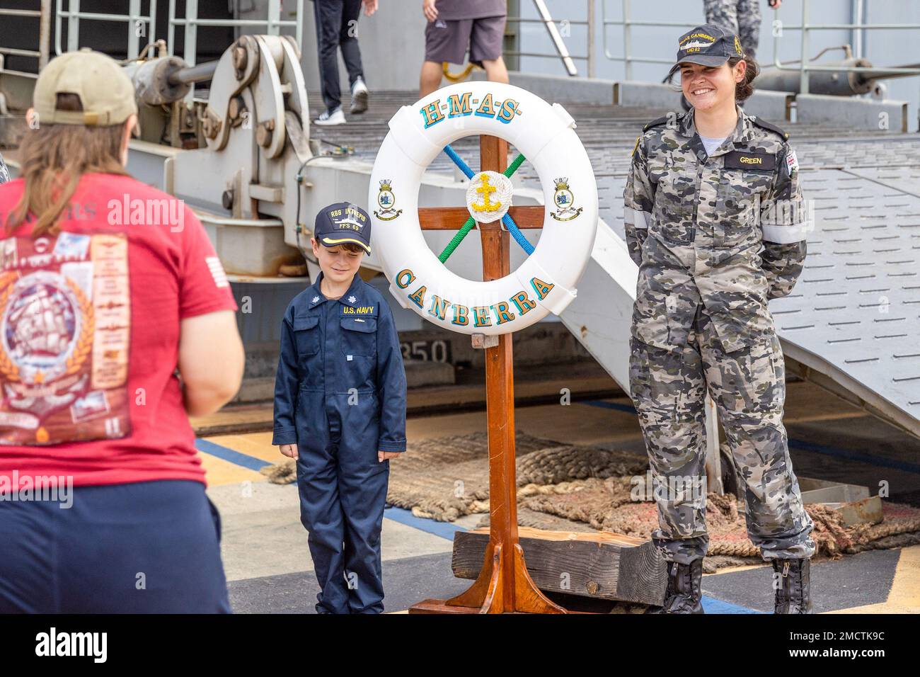 PEARL HARBOR (July 9, 2022) Royal Australian Navy Seaman Boatswains
