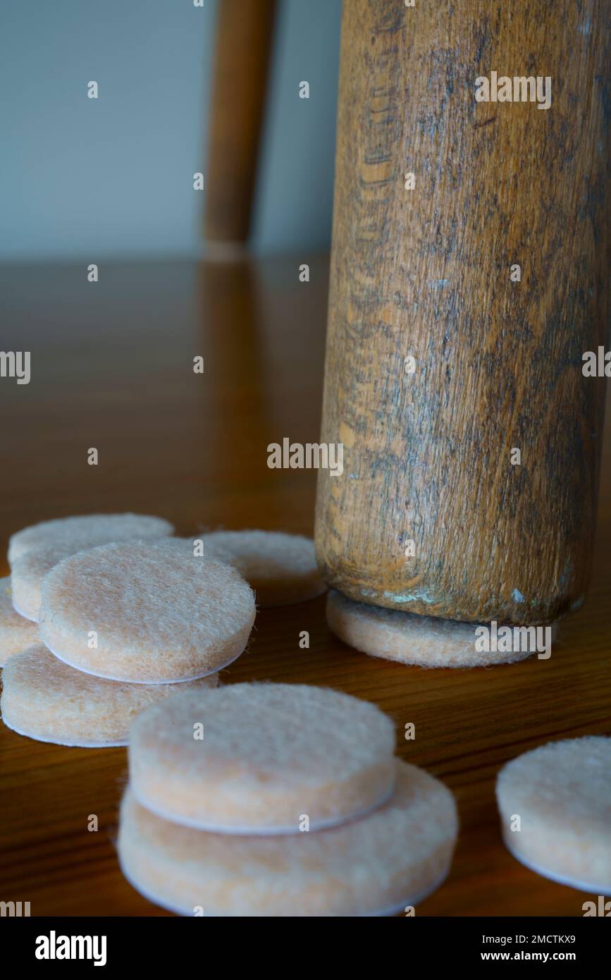 Chair leg pads hires stock photography and images Alamy
