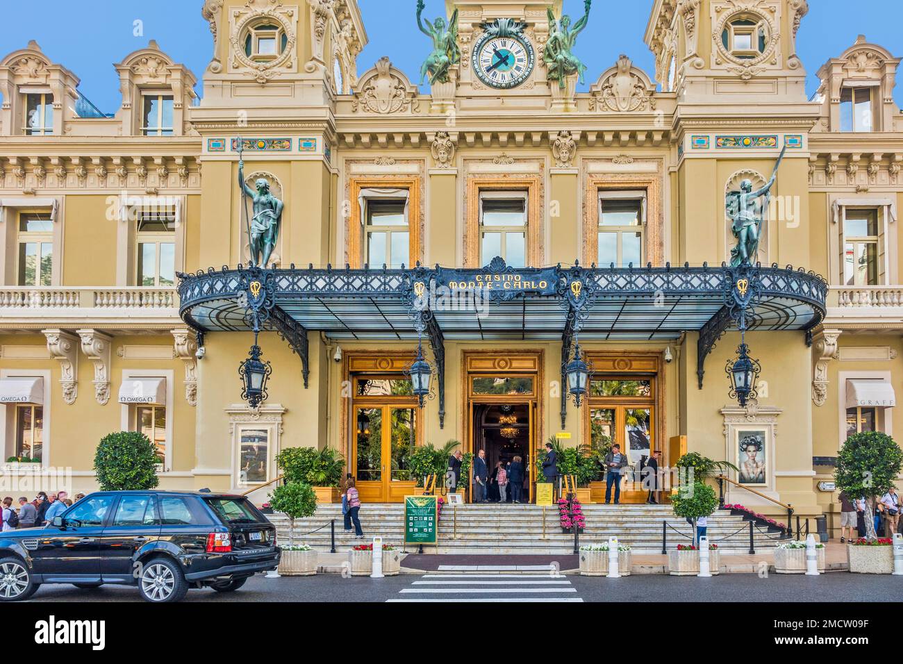 Casino Entrance, Monte Carlo, Monaco Stock Photo Alamy