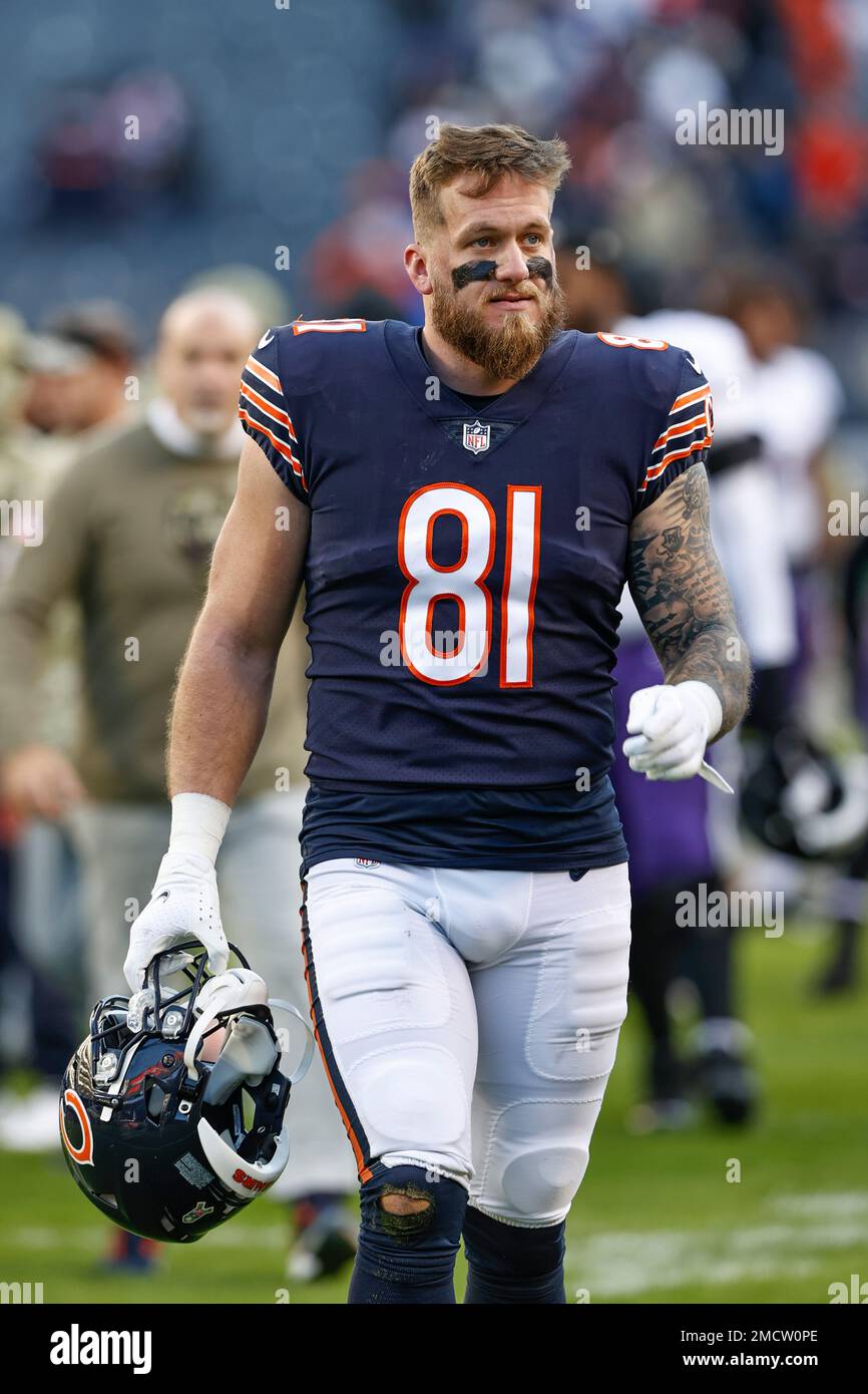 Chicago Bears Tight End Jp Holtz Editorial Stock Photo - Stock Image