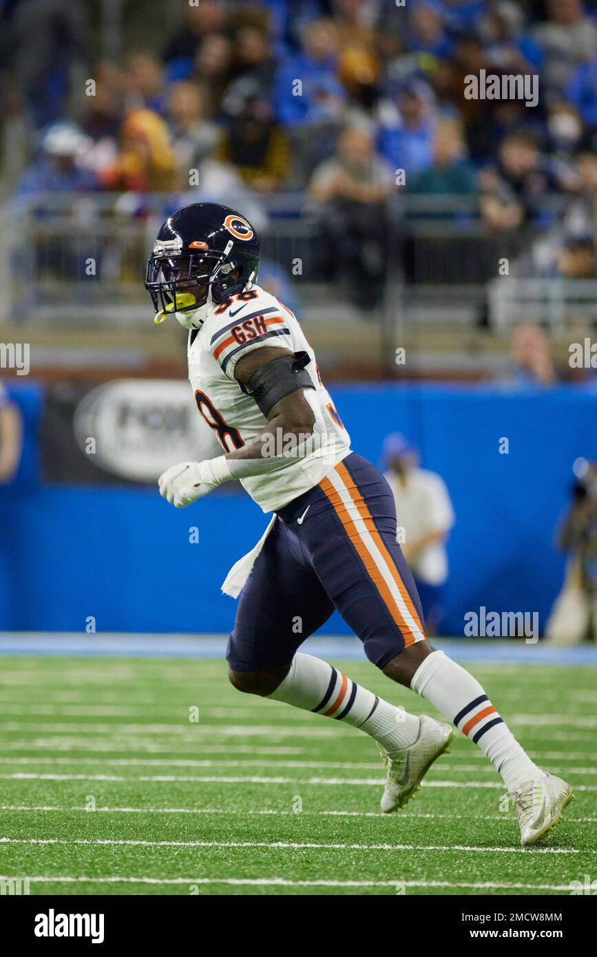 Chicago Bears safety Tashaun Gipson (38) pursues a play on defense ...