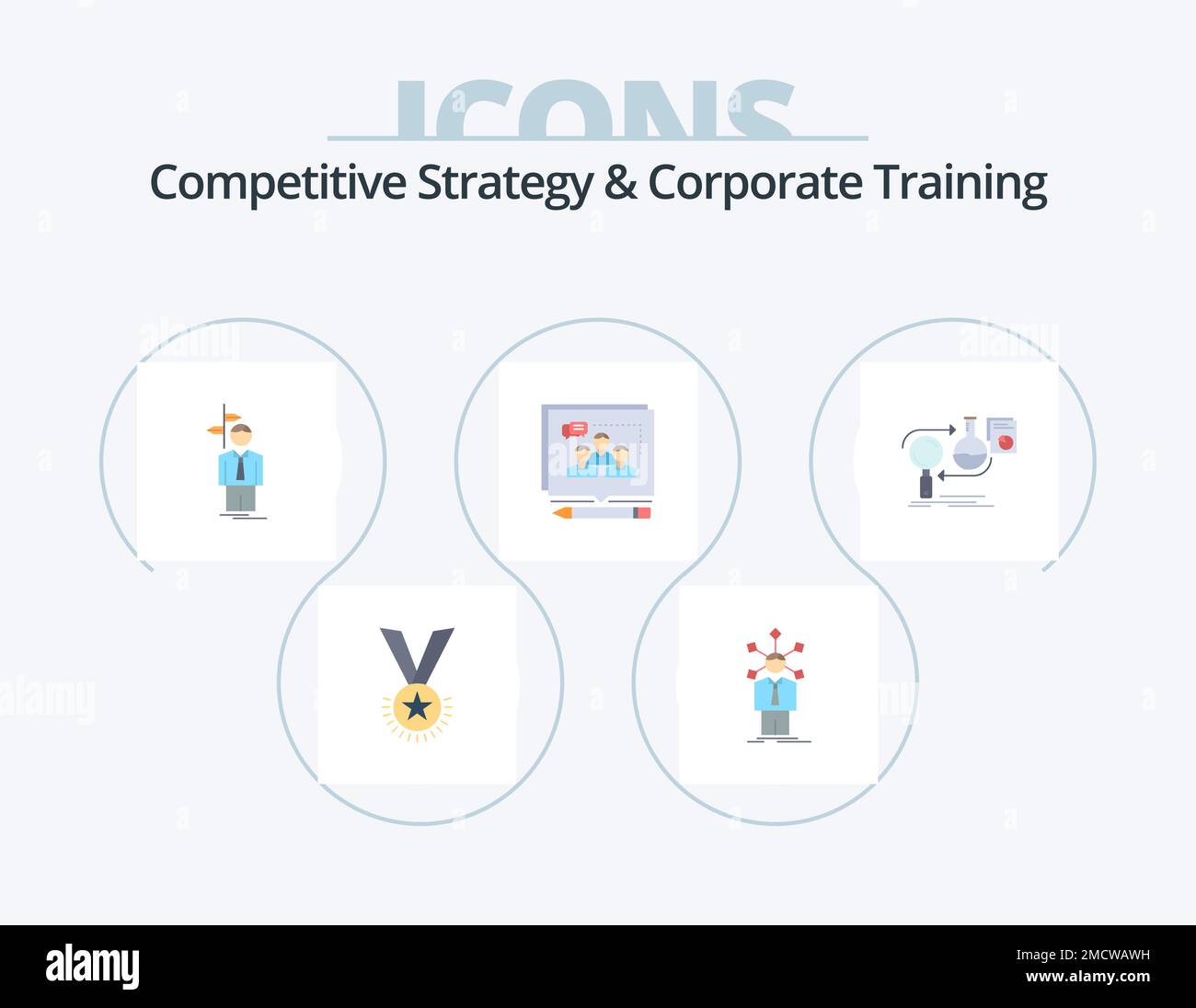 Corporate Training Icons