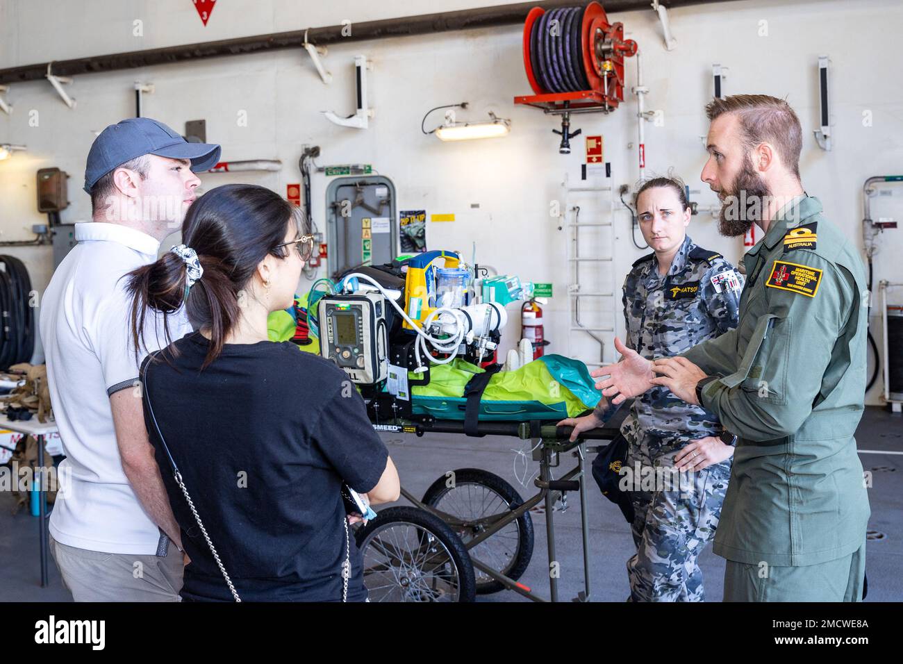 PEARL HARBOR (July 9, 2022) Royal Australian Navy personnel Lt. Cody