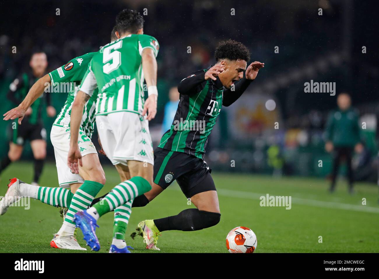 Ryan Mmaee Ferencvarosi Tc Action During Editorial Stock Photo - Stock  Image