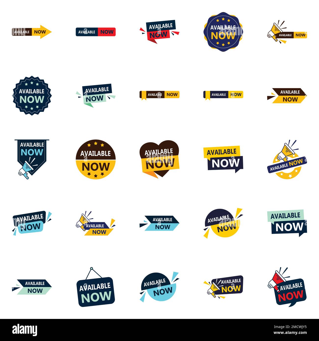 Available Now 25 Vector Banners for a Wide Range of Industries and