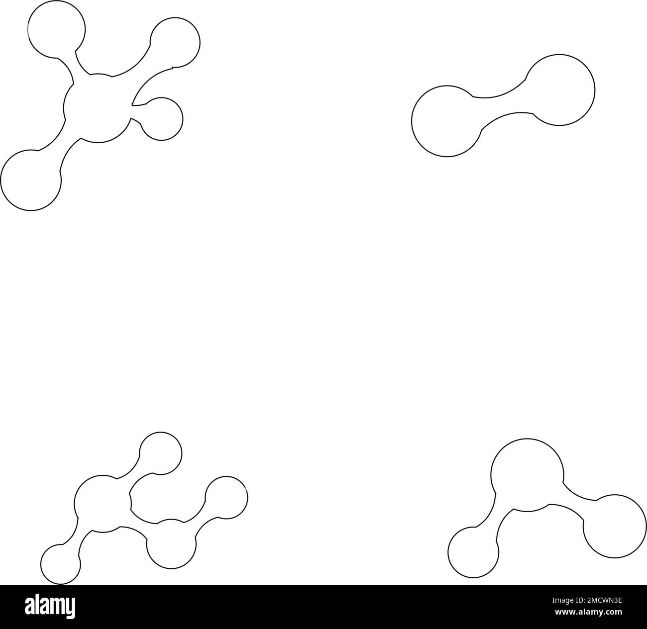 molecule logo vector icon template Stock Vector Image & Art - Alamy