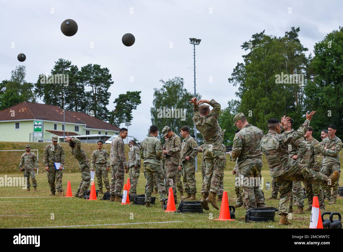 U.S. Soldiers assigned to units from 7th Army Training Command (7ATC ...