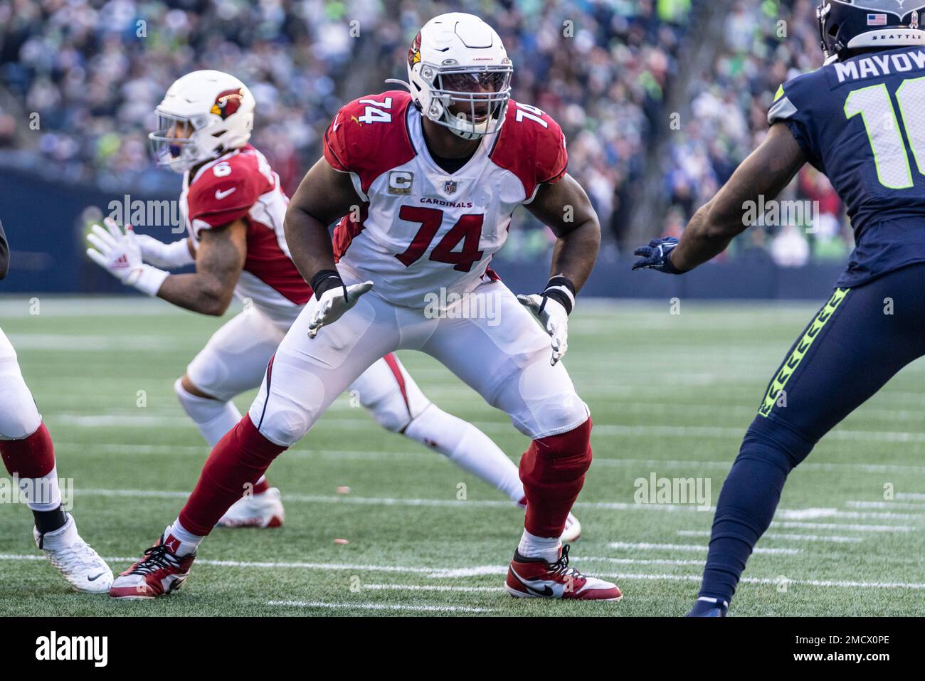 2022 Pro Bowl  D.J. Humphries Wears GoPro at NFC Practice 