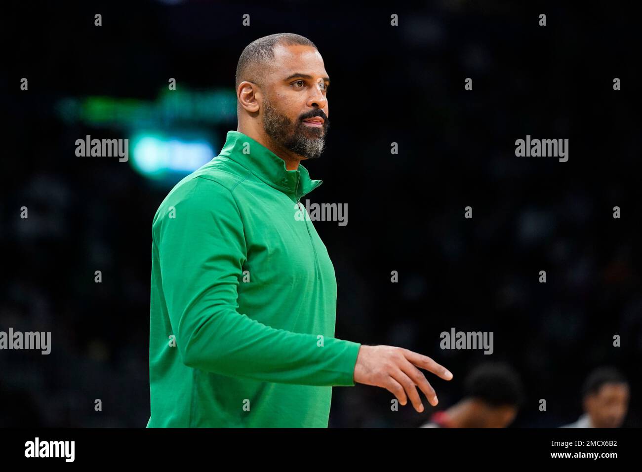Boston Celtics head coach Ime Udoka during an NBA basketball game