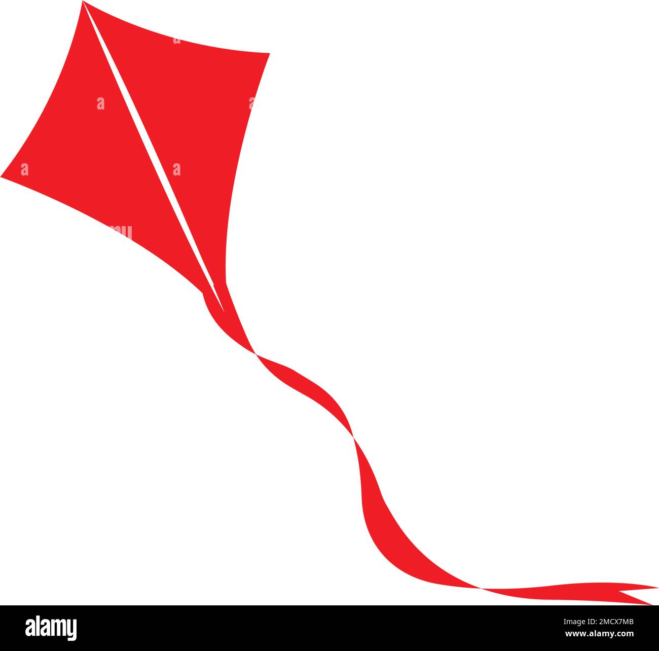 kite logo stock illustration design Stock Vector