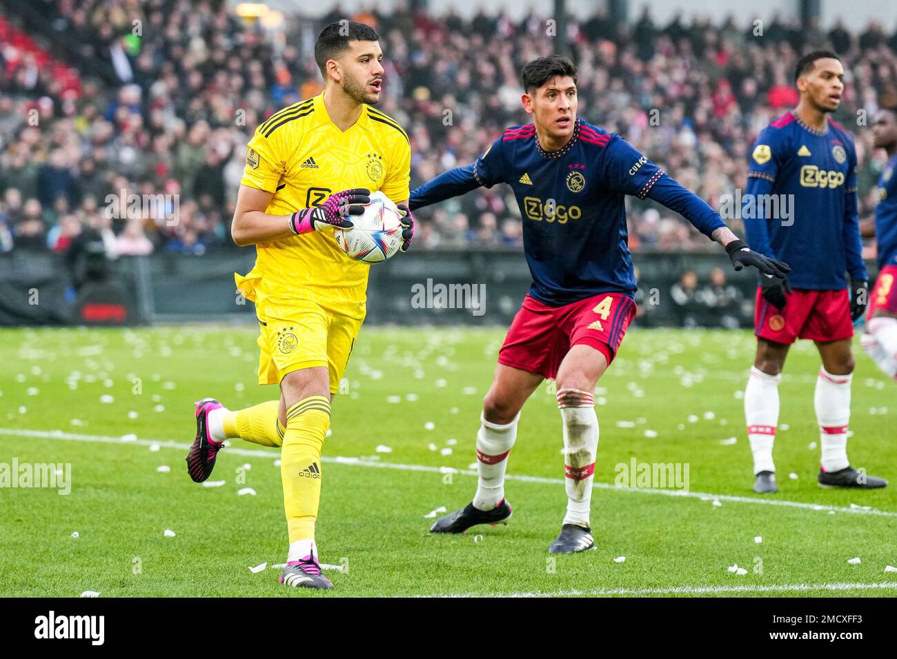 Rotterdam - Ajax goalkeeper Geronimo Rulli during the match between ...