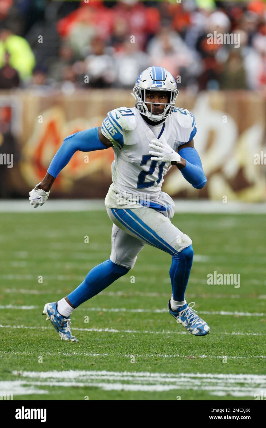 Detroit Lions free safety Tracy Walker III (21) plays against the  Pittsburgh Steelers during an NFL football game, Sunday, Nov. 14, 2021, in  Pittsburgh. (AP Photo/Justin Berl Stock Photo - Alamy