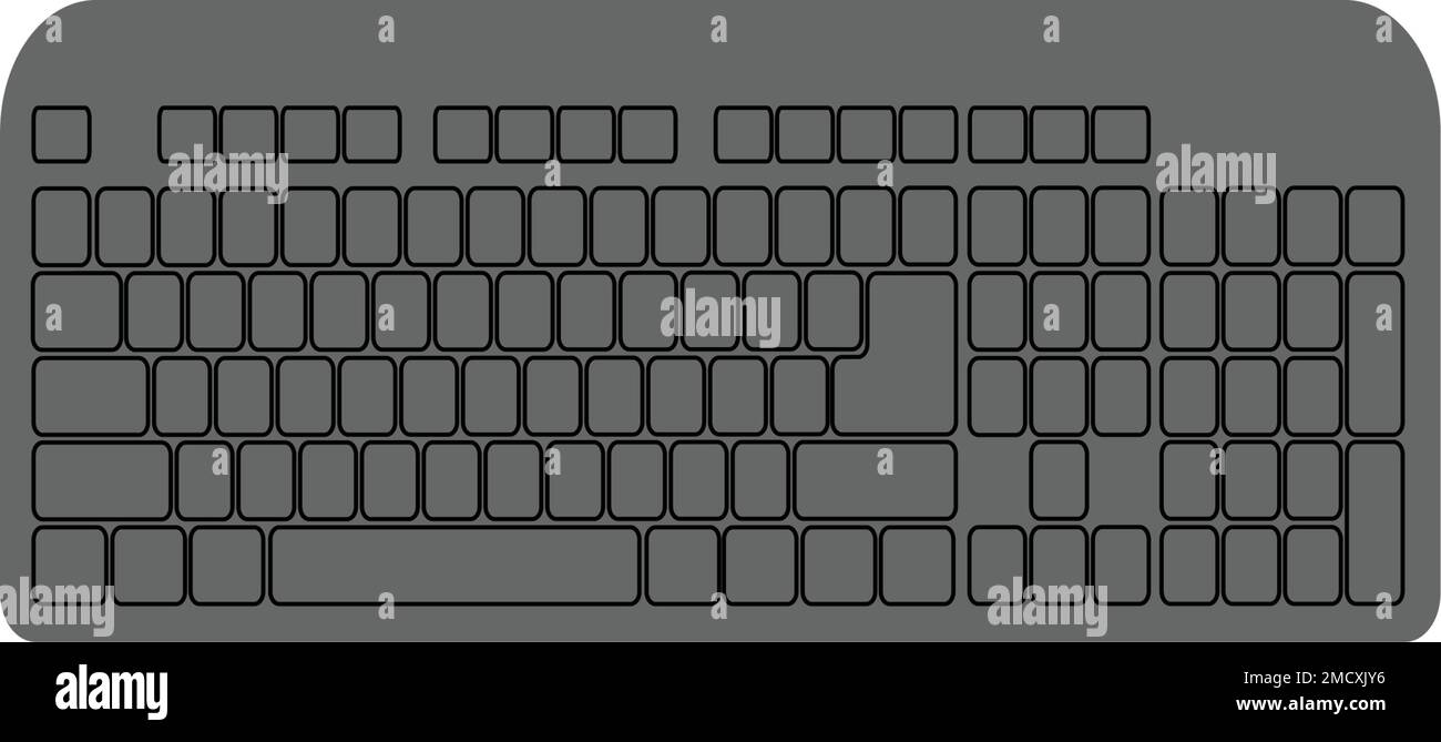 keyboard logo stock illustration design Stock Vector
