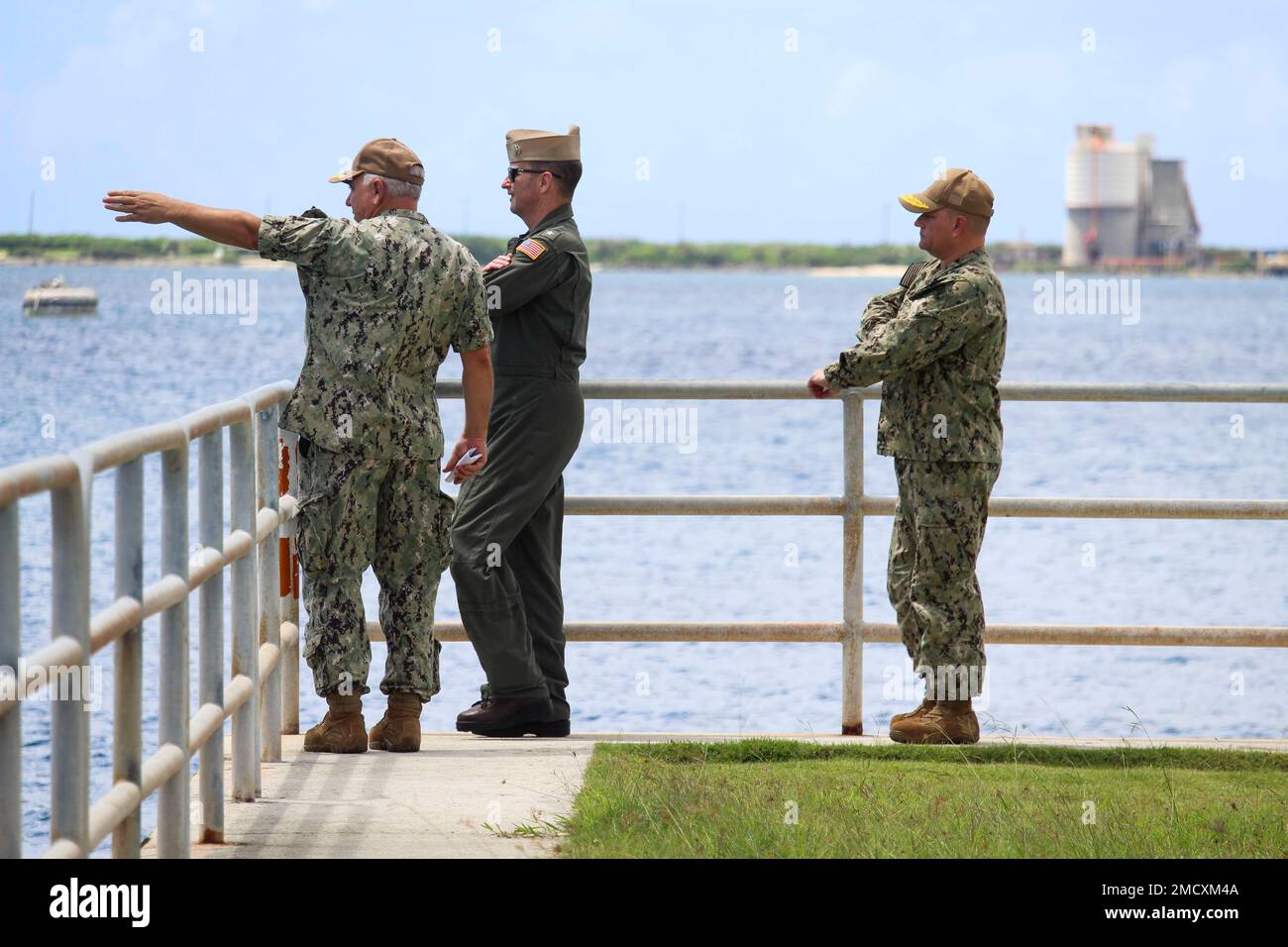 NAVAL BASE GUAM (July 11, 2022) - Commander, Logistics Group Western ...