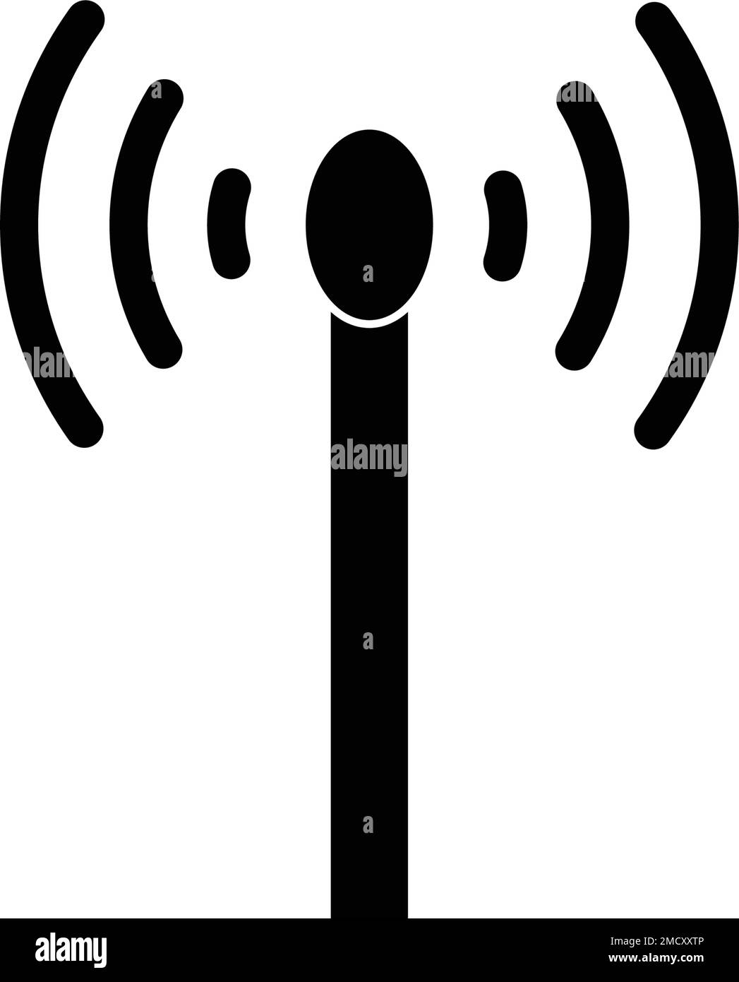 antenna logo stock illustration design Stock Vector Image & Art Alamy