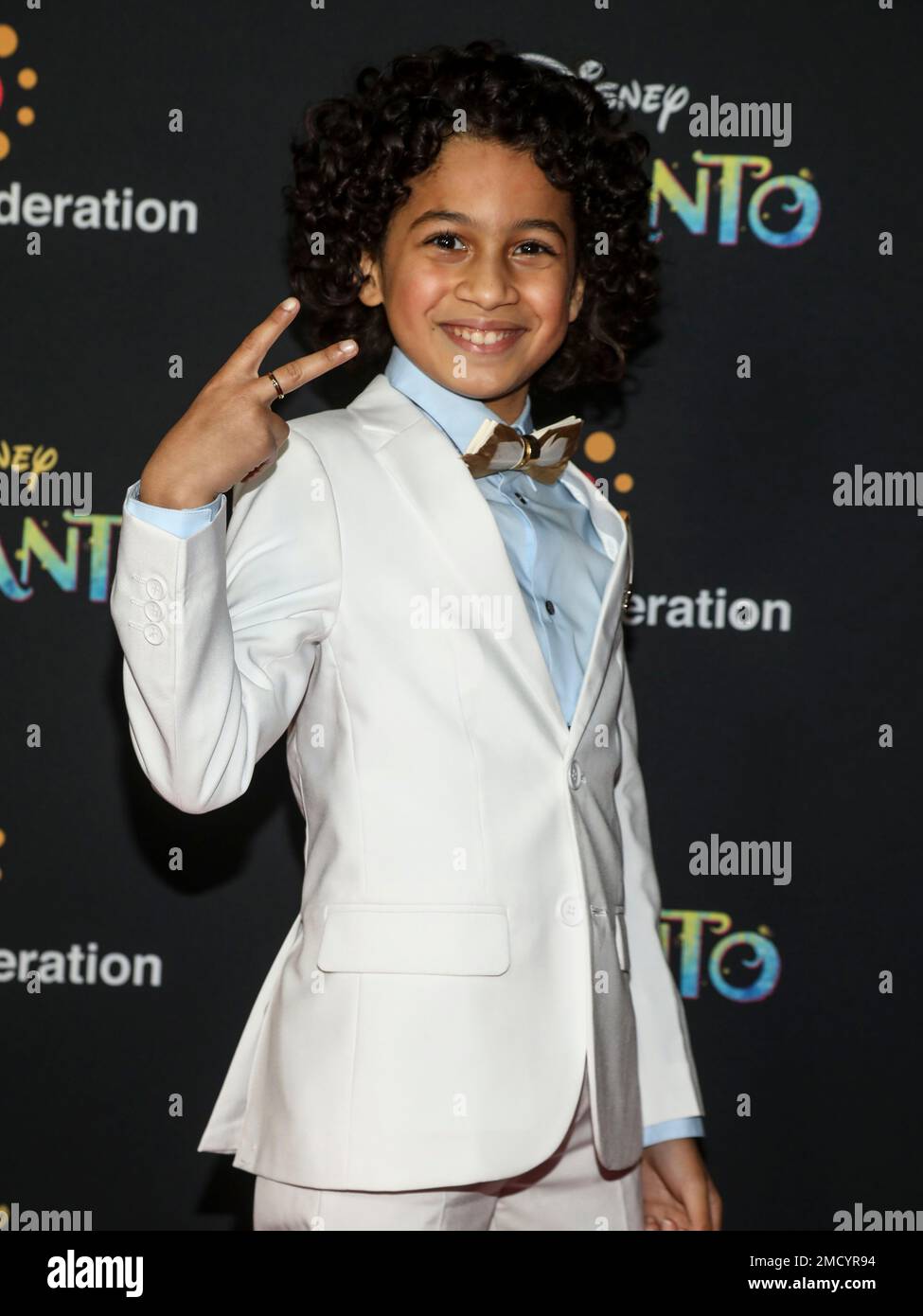 Actor Ravi Cabot-Conyers attends the premiere of Disney’s “Encanto” at