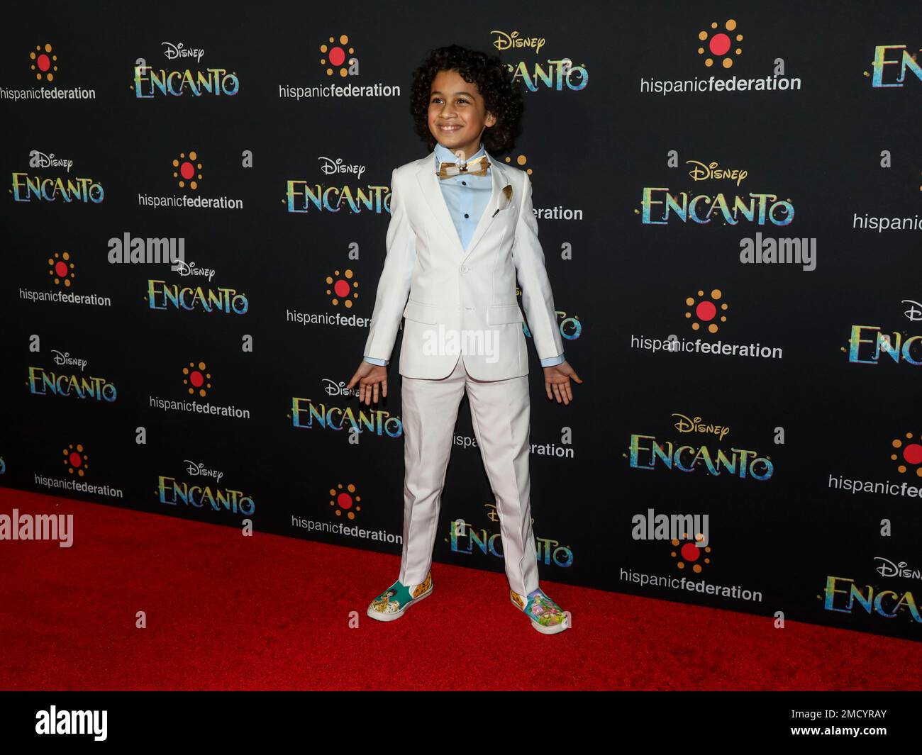 Actor Ravi Cabot-Conyers attends the premiere of Disney’s “Encanto” at