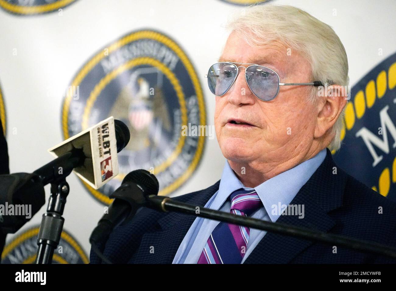 Mississippi Department of Corrections Commissioner Burl Cain addresses