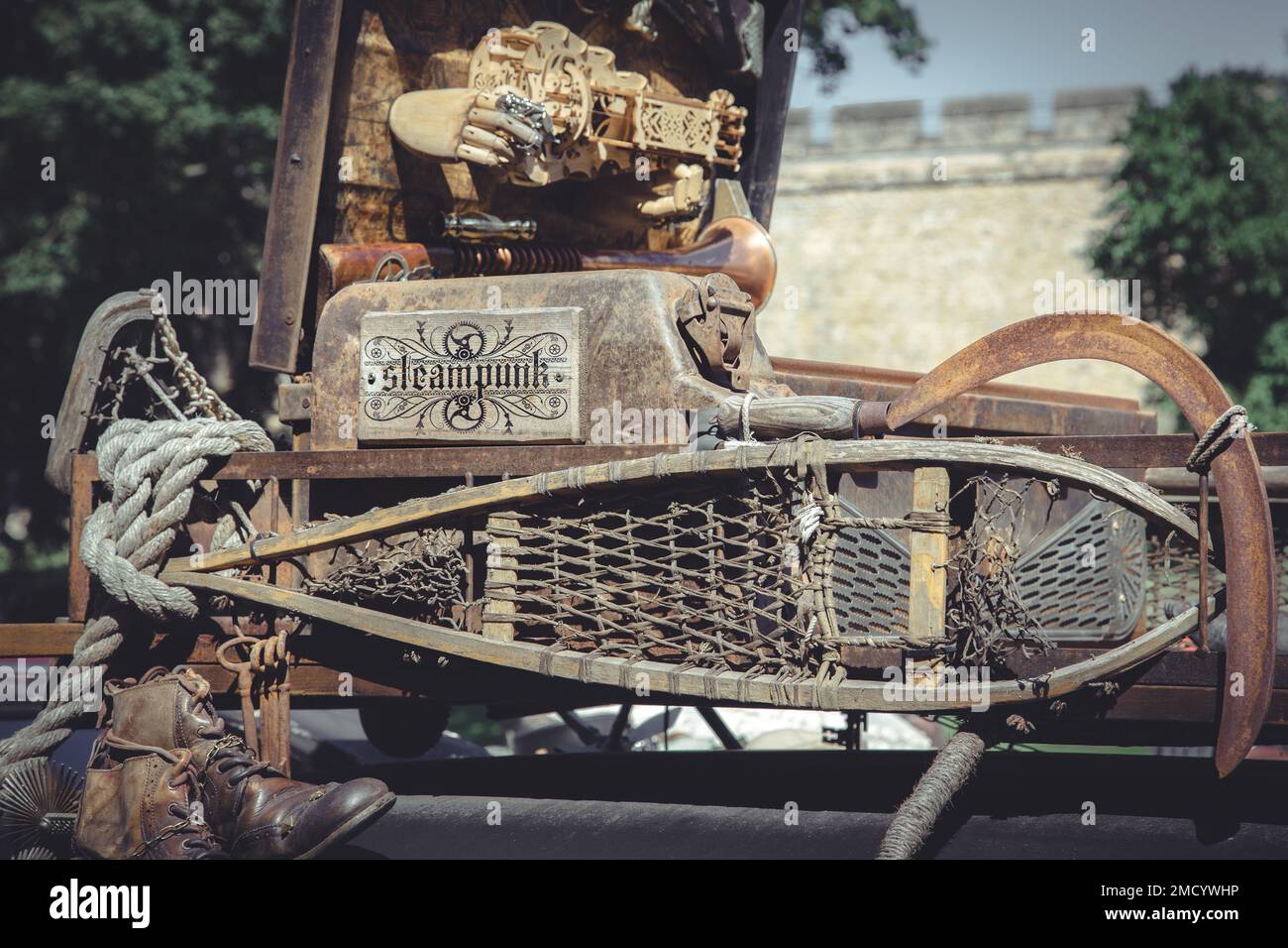 Steampunk transport hi-res stock photography and images - Alamy