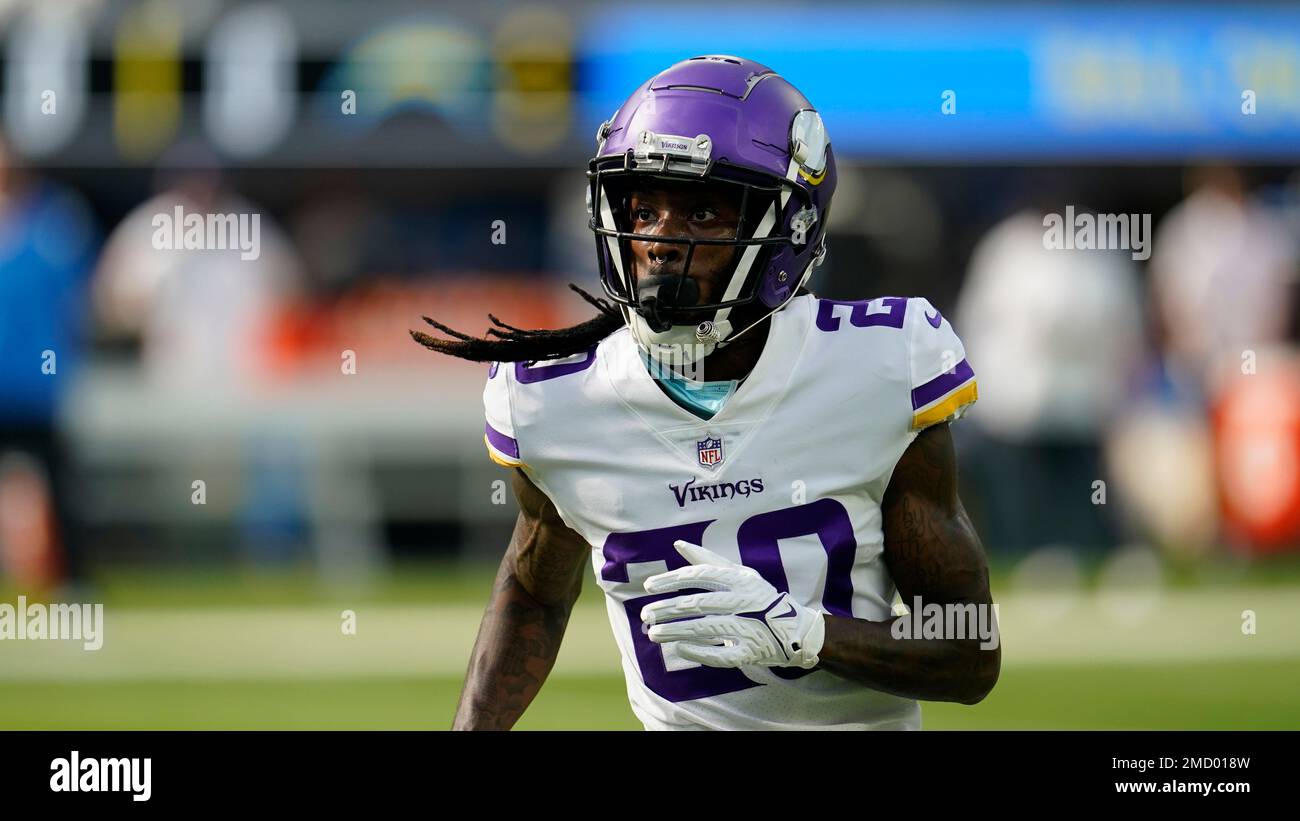 Minnesota Vikings cornerback Harrison Hand in action against the San  Francisco 49ers during an NFL preseason football game, Saturday, Aug. 20,  2022, in Minneapolis. (AP Photo/Craig Lassig Stock Photo - Alamy