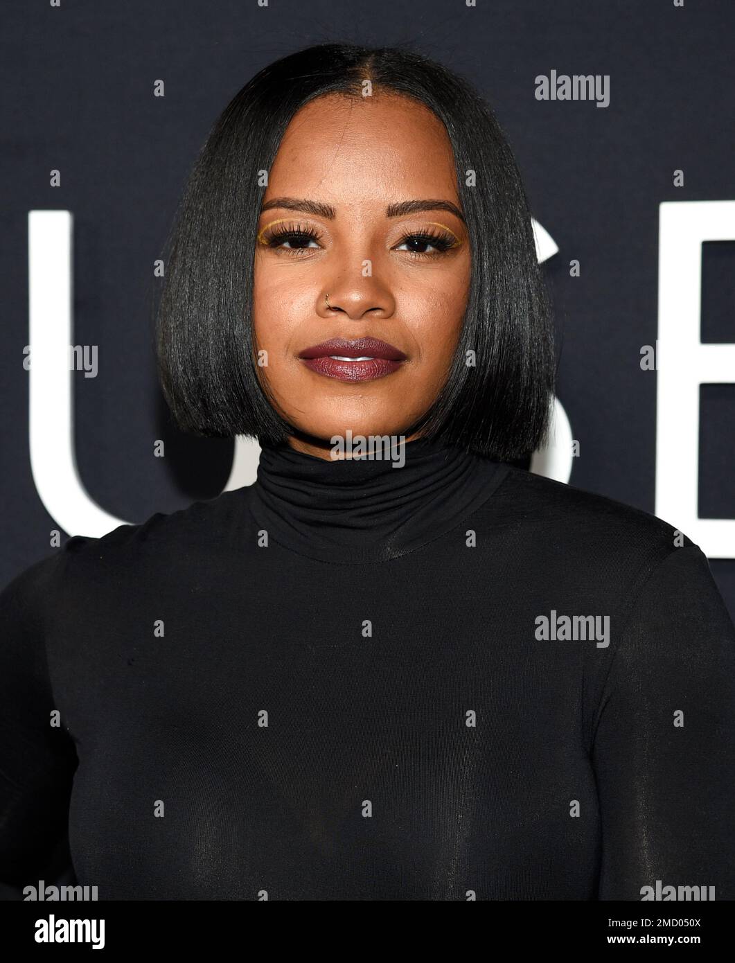 Chante Adams attends the premiere of "House of Gucci" at Rose Theater