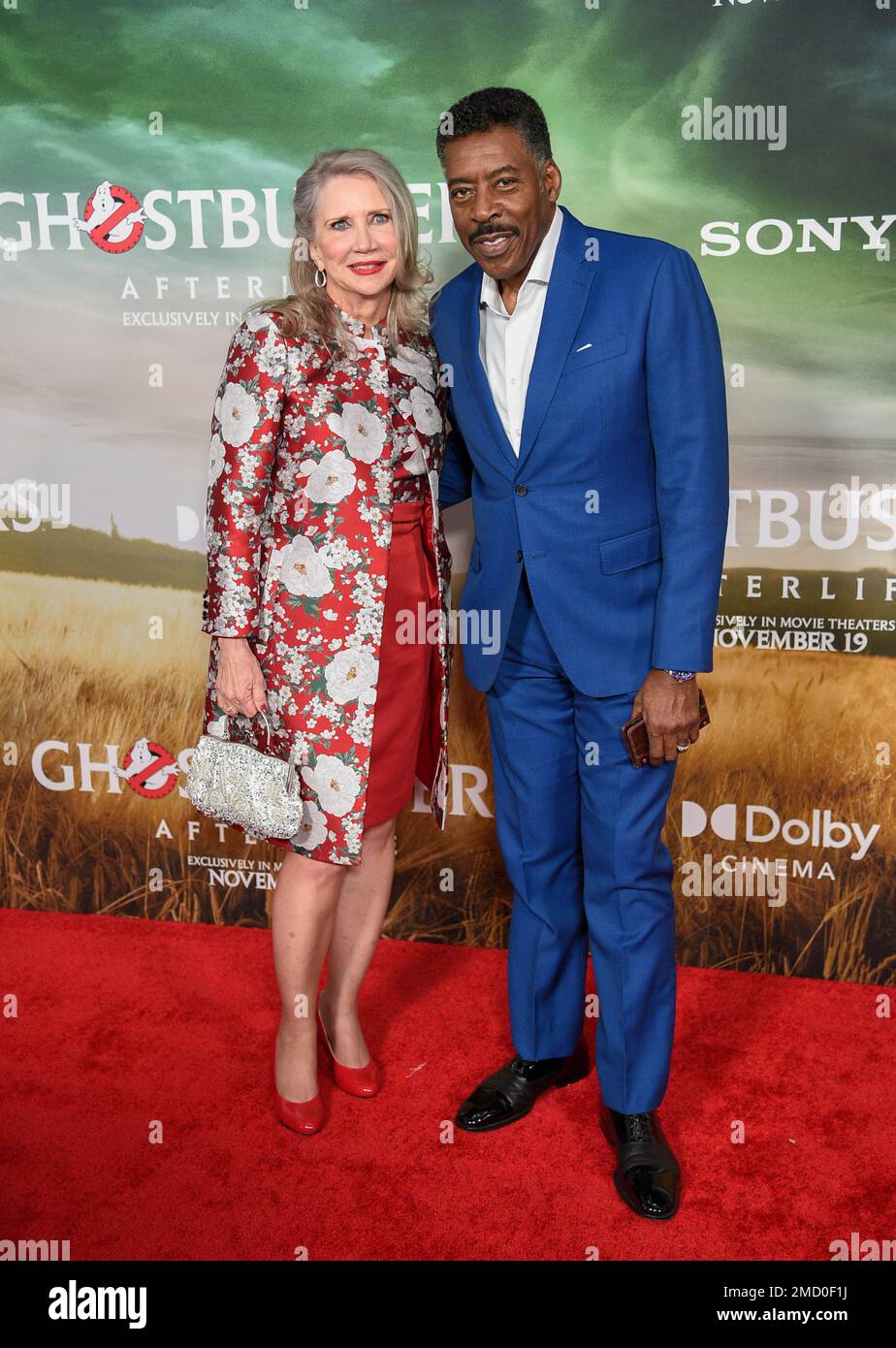 Ernie Hudson, right, and wife Linda Louise Kingsberg attend the