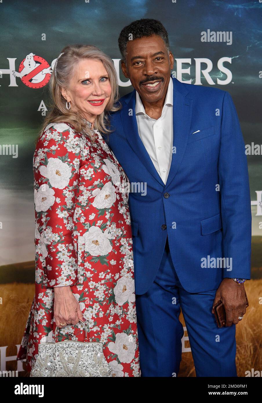 Ernie Hudson, right, and wife Linda Louise Kingsberg attend the