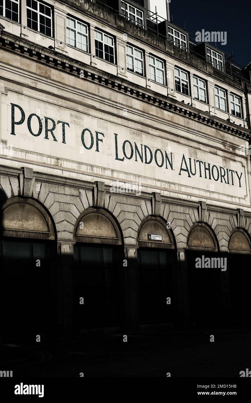 Port of London Authority Stock Photo Alamy